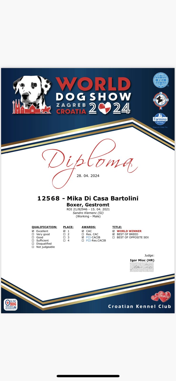 Mika di Casa Bartolini