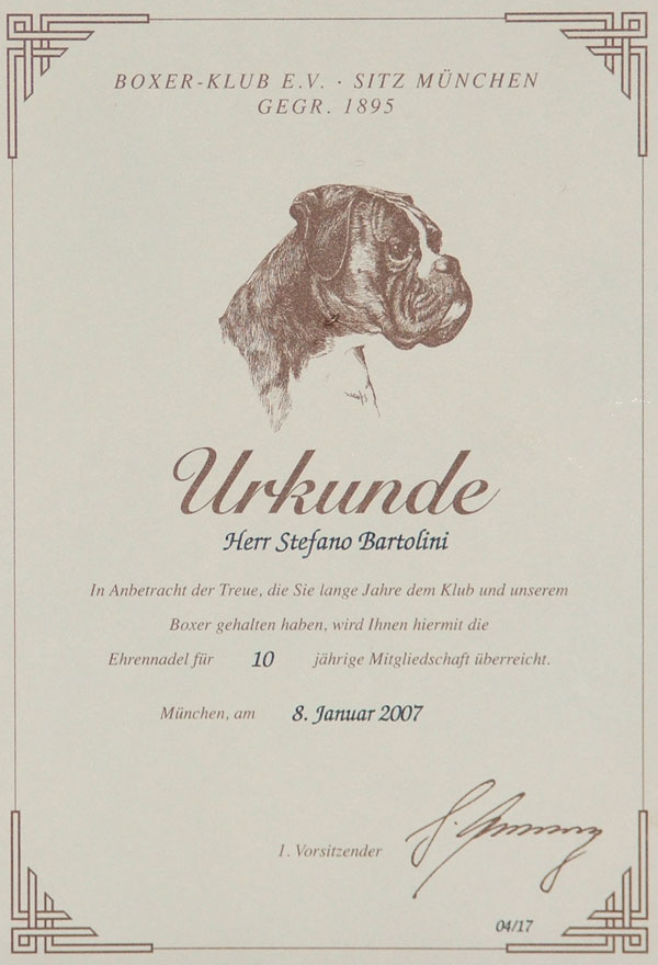 Diploma di appartenenza